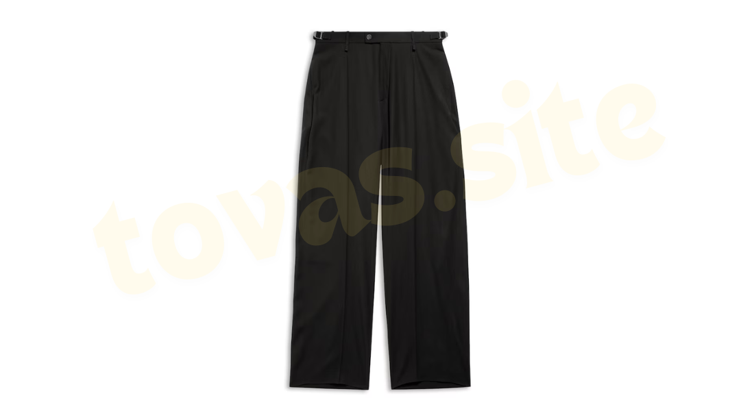 Balenciaga Skater Tailored Wool Pants 